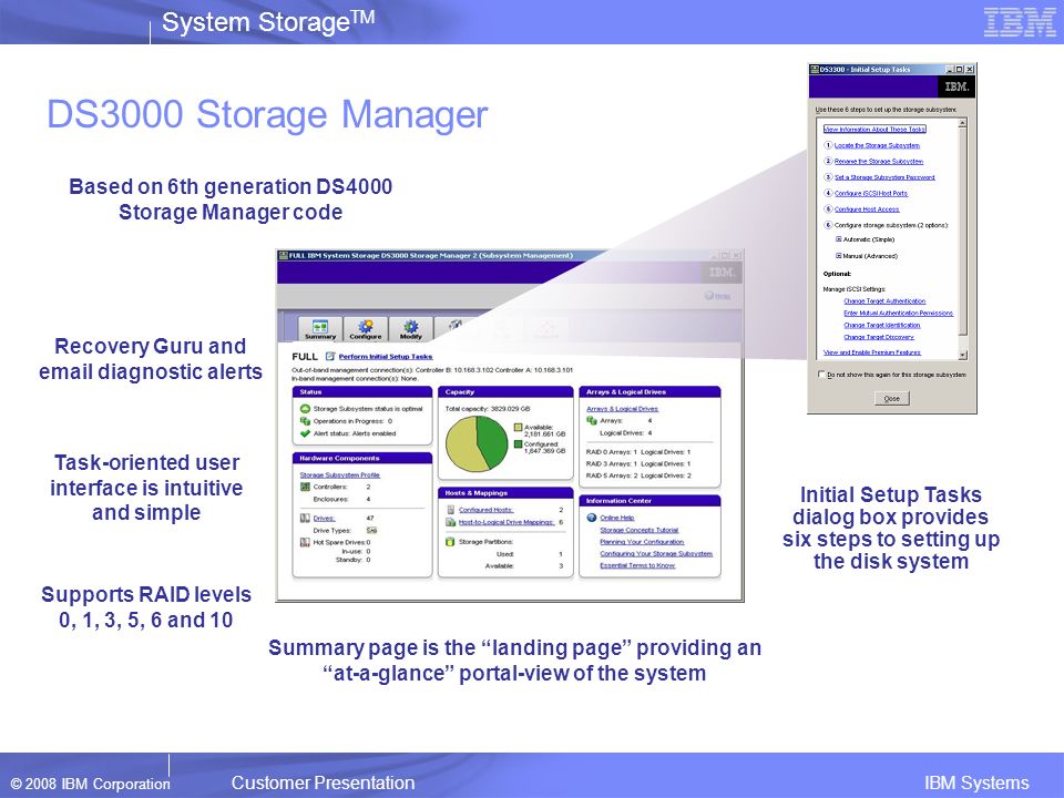 ibm ds3000 storage manager ibm ds3000 storage manager
